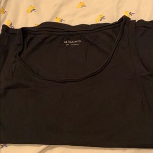 Allsaints black tank top